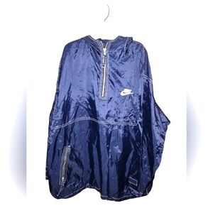 Nike Alpine Sportswear Dark Blue Nylon Pullover Jacket